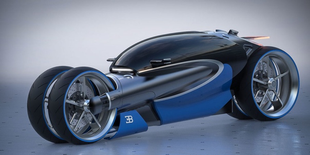 Да, это Bugatti! Но это мотоцикл! Не нужно искать логотип производителя, чтобы понять, кто сделал этот мотоцикл. Его дизайн настолько узнаваем, что концепт не нуждается в представлении.Мотоцикл