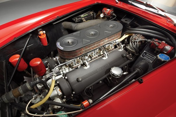 Итальянский автомобиль 1962 года. Ferrari 250 GT SWB California Spyder