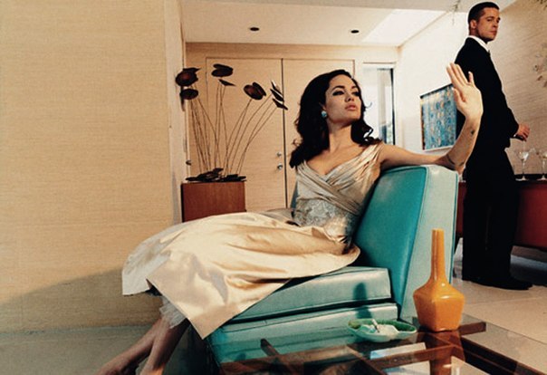 «Domestic Bliss» серия фотографий 2005 года являет собой сотрудничество модного фотографа Стивена Кляйна и известного голливудского актера Брэда Питта Вдохновением для фотосессии послужила так