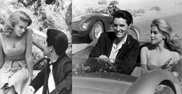 Молоды и красивые Энн-Маргрет и Элвис Пресли в фильме «Да здравствует Лас-Вегас!». 1964 год