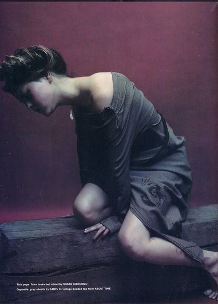 Подборка фотографий известной фотомодели Девон Аоки, 1996 год. Автор: Mario Sorrenti.