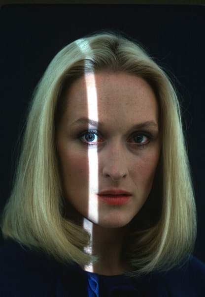 Портрет молодой Мерил Стрип, 1979 год. Фотограф: Henry Wolf.
