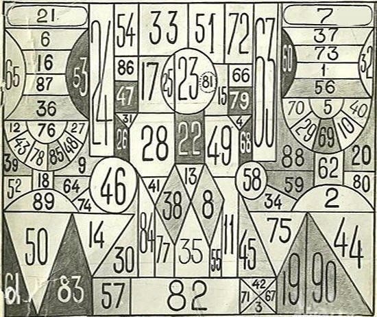 Тест на наблюдательность по таблице, которая была разработана в СССР Засеките время и найдите по порядку числа от 1 до 90.Посмотрите, сколько у вас ушло времени, и оцените результат:510 мин, то