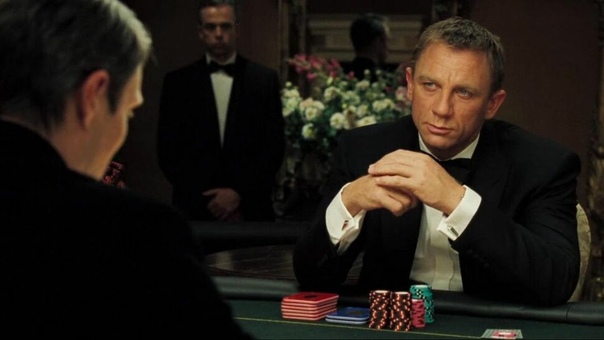 Сцену с Дэниелом Крэйгом и Мадсом Миккельсеном в «Казино рояль» признали лучшей покер-сценой в истории 