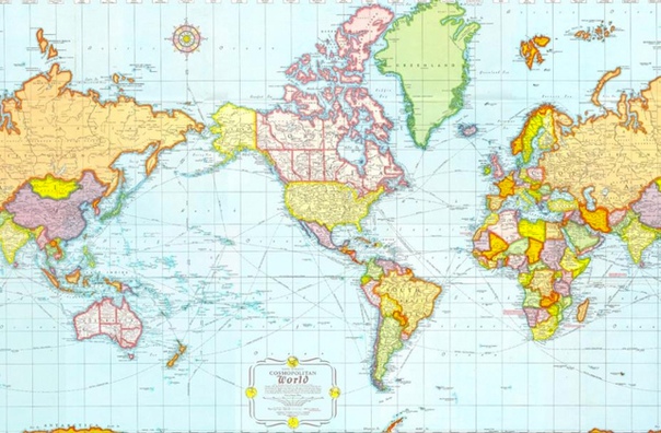Чудеса картографии Вроде бы все мы знаем, как выглядит карта мира. Сколько слез было пролито на экзаменах по географии в попытках вспомнить, как называется столица Мадагаскара и где находится