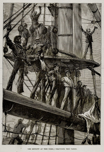 МЯТЕЖНЫЕ КОРАБЛИ СПИТХЕДА И НОРЫ (1797 год) 15 апреля 1797 года начался крупный мятеж на кораблях флота Канала, базировавшийся в порту Спитхеда, недалеко от Портсмута. Началось всё с того, что