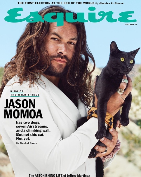 Красавец-мужчина Джейсон Момоа для нового номера Esquire Совсем скоро будет доступен сериал «Видеть» с его участием от