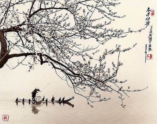 Дун Хун-Оай: фотографии в стиле традиционной китайской живописи Китайский художник и фотограф Дун Хун-Оай родился в 1929 году, а скончался в 2004 году в возрасте 75 лет. Он оставил после себя