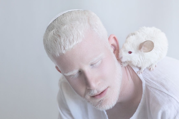 Проект израильского фотографа Юлии Тайц, посвященный нежной и ускользающей красоте альбиносов
