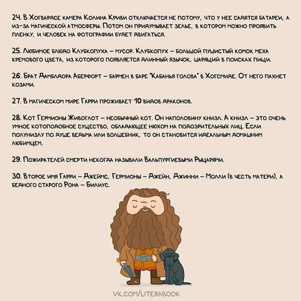 Факты о Гарри Поттере