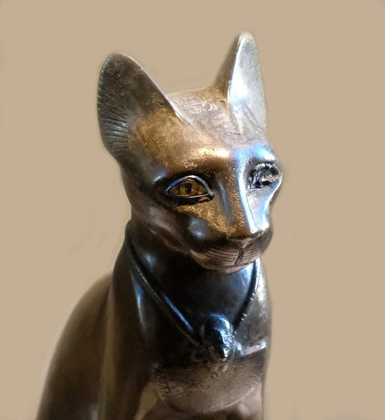Что это за кармашки на статуях кошек и кто в них сидит В Саккаре (Египет) на прошлой неделе нашли десятки кошачьих мумий, мумии львят и статуэтки кошек. На многих статуях нарисованы полукруглые