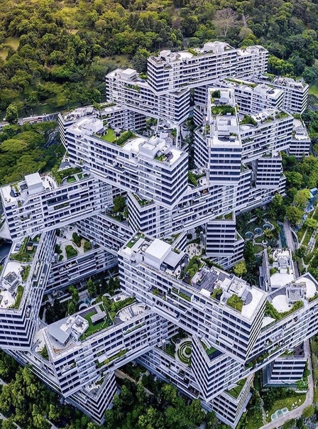 Уникальный жилой комплекс Interlace в Сингапуре