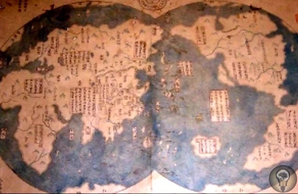 Древняя китайская карта возрастом 4000 лет, на которой есть обе Америки Большинство людей, интересующихся забытыми цивилизациями, вероятно, слышали о знаменитой карте Пири Рейса, турецкого