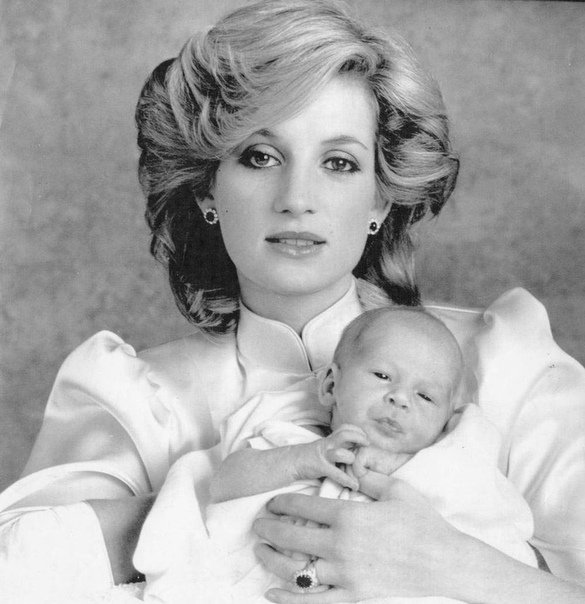 Принцесса Диана и принц Гарри, 1984 год