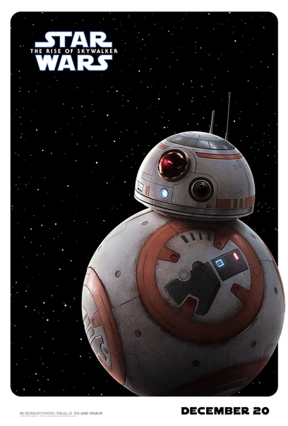 C-3P0, Чубакка, R2-D2 и все-все-все на новых постерах ленты «Звездные войны: Скайуокер. Восход» Релиз в России 19