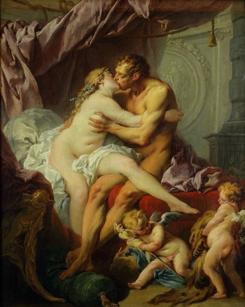 Геркулес и Омфала, Genieve Figgis (born 1972 ) 2018 Франсуа Буше (1703-1770), 17321734