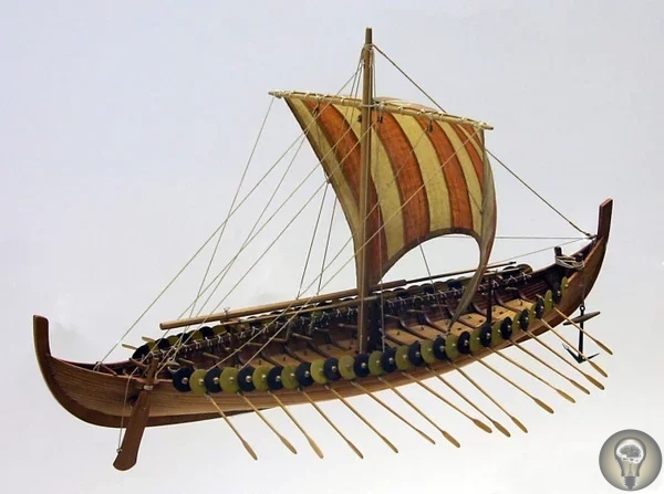 Гокстадский корабль - о корабле викингов, найденном в 19 веке в одном из курганов. 